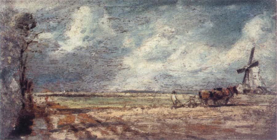 John Constable Srping East Bergholt Common